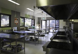commercial kitchen