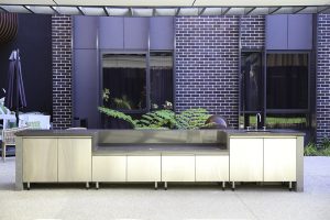outdoor kitchen